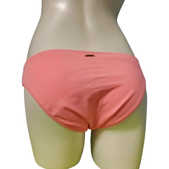 Victoria's Secret Swimwear Bikini Bottom Women's Size Medium Peach The Knockout - Picture 2 of 10